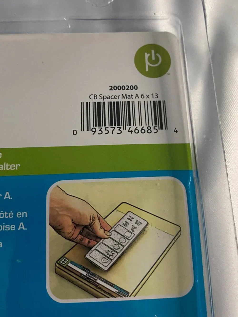 Cuttlebug A B C 6x13 Cutting Plates & Adapter Set